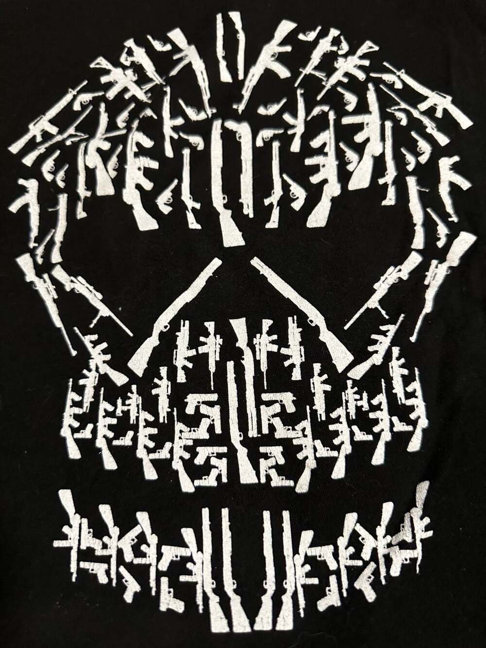 We The People Holsters Gun Skull Graphic T-Shirt, Size XXXL (3X)